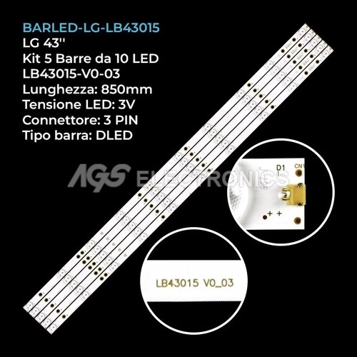 Kit led leisten - 5, 10