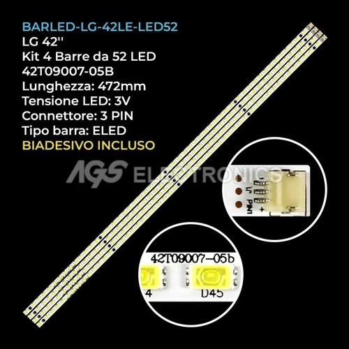 Kit led leisten tv - 4, led-leisten